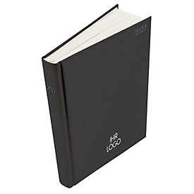 Korsch calendrier de chef édition nature 2027, 352 pages, 1 jour par page, calendrier pour D/GB/F/I, L 205 x l 145 mm, carton naturel, noir
