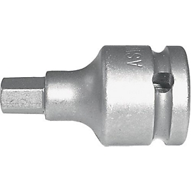 Kraftschraubersteckschlüs seleinsatz 725 1/2Zoll i6-KT.SW 6mm L.55mm ASW