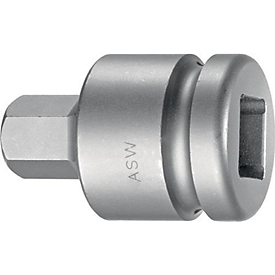 Kraftschraubersteckschlüs seleinsatz 745 3/4 Zoll i6-KT.SW 19mm L.62mm ASW