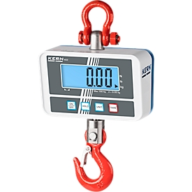 Kranwaage KERN HCD 300K-1 – robuste Waage für Lasten bis 300 kg, Ablesbarkeit 0,1 kg