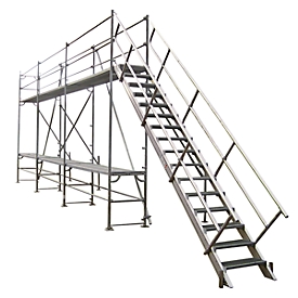 KRAUSE frost protection scaffold, platform size 15 m