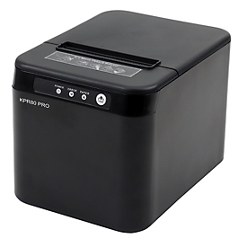 Küchendrucker Olympia KPR 80 Pro, Thermodruck, für Bons mit B 80 mm, bis zu 230 mm/s, USB/LAN, inkl. Datenkabel, schwarz