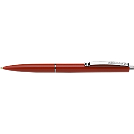 Kugelschreiber Schneider K15, Strichbreite Medium 1,0 mm, Schreibfarbe rot, Gehäuse rot, dokumentenecht, nachfüllbar, 20 Stück