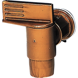 Kunststof aftapkranen voor vaten, 3/4”-schroefnippel, 3 stuks