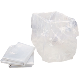 Kunststof afvalzakken voor versch. papierversnipperaars, 100/116 l