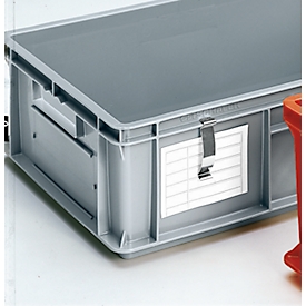 Label holder for box in EURO size, 10 pieces