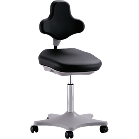 Labostoel Labster 9103, integraalschuim, zwart