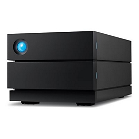 LaCie 2big RAID STHJ48000800 - Festplatten-Array - 48 TB - 2 Schächte (SATA-600) - HDD 24 TB x 2 - USB 3.2 Gen 2 (extern)