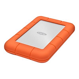 LaCie Rugged Mini - 1 TB - 2.5" - 3.2 Gen 1 (3.1 Gen 1) - 5400 RPM - Orange - Silber