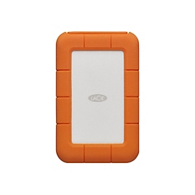 LaCie Rugged USB-C - 2 To - 2.5" - 3.2 Gen 1 (3.1 Gen 1) - Orange - Argent