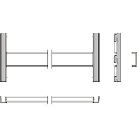 Längsverband, L 1283 mm