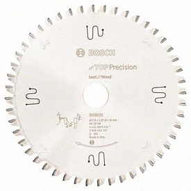 Lame de scie circulaire AD 216 mm, 48 dents, alésage 30 mm, largeur de coupe 2,3 mm, carbure, BOSCH