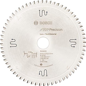 Lame de scie circulaire AD 216 mm Z.64 HLTCG, alésage 30 mm, largeur de coupe 2,3 mm, BOSCH
