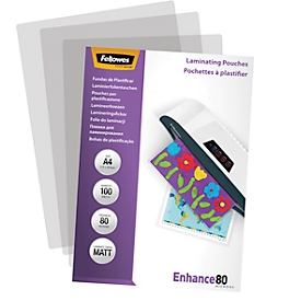 Laminating films, matt, A4, 80 microns, 100 pieces