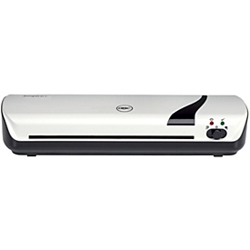 Laminatorset GBC Inspire+, 4-delig, DIN A4, voor folies met dikte 75-125 µ, 10 mm/min, incl. papiersnijder, hoekafronding en 5 lamineerfolies