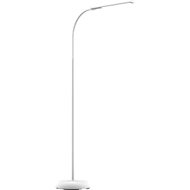 Lampadaire LED MAULpirro - puissance 7 W - variations à 4 niveaux - 390 lm - inclinable - blanc