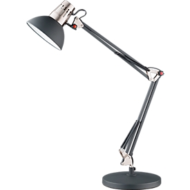 Lampe de bureau à LED PIT, ampoule LED remplaçable, 806 Lumen, très flexible, noir mat