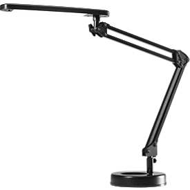 Lampe de bureau HANSA, Pied, noir