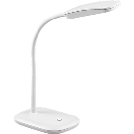 Lampe de bureau LED à intensité variable et horloge - Comptoir des Lampes