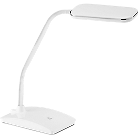 Lampe de bureau LED Fischer, blanc