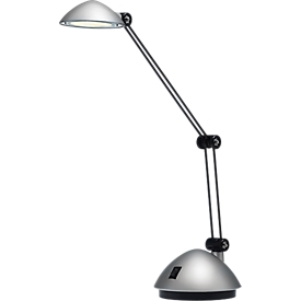 Lampe de bureau LED SPACE HANSA, 280 Lumen, argent