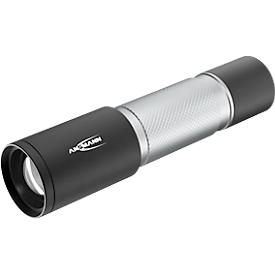 Lampe de poche LED Ansmann Daily Use 270B, 275 lm, portée 96 mètres, focalisation progressive, dragonne, piles incluses, ⌀ 31 × H 131,5 mm
