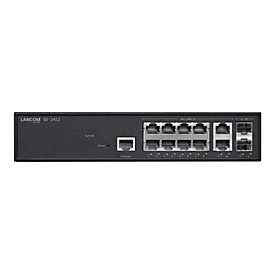 Lancom GS-2412 - Switch - managed - 10 x 10/100/1000