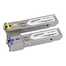 LANCOM SFP-BiDi1550-SC1 - SFP (Mini-GBIC)-Transceiver-Modul - GigE - 1000Base-BX20 - SC/UPC Einzelmodus - bis zu 20 km