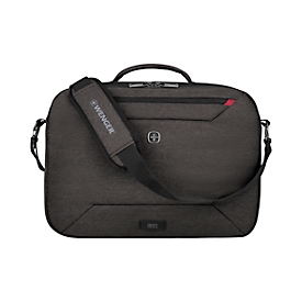 Laptop bag Wenger MX Commute, 20 l, for laptops up to 16", laptop- tablet compartment, can be used as backpack, l 170 x w 440 x h 330 mm, polyester, grey