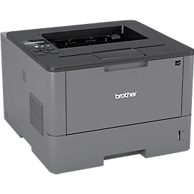 Laserdrucker Brother HL-L5100DN, Schwarzweiss-Drucker, Duplex, 40 Seiten/Minute