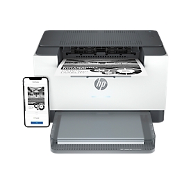 Laserprinter HP LaserJet M209dw, zwart-wit, USB/LAN/WLAN, automatisch duplex/mobiel printen, tot A4, incl. tonercartridge zwart