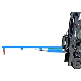 Lastarm voor heftruck, 2400-5,0, blauw RAL 5012