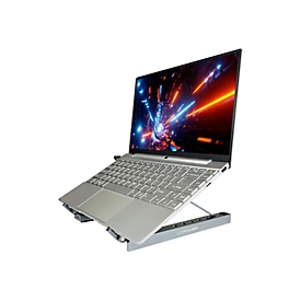 LC Power - Dockingstation + Notebook-Halterung - USB-C - VGA, HDMI, Mini DP - 1GbE
