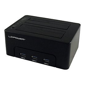 LC Power LC-DOCK-U3-HUB - HDD-Dockingstation - SATA - USB 3.0