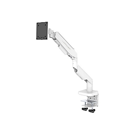 LC Power LC-EQ-A49W - Befestigungskit (Monitorarm) - für Flachbildschirm - Metall, Kunststoff - weiß - Bildschirmgröße: 43.2-124.5 cm (17"-49")