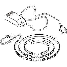 LED-Außenbeleuchtung für Empfangstheke Serie Spezia, L 1200 mm