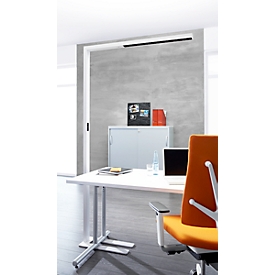 LED floor lamp dotlux STYLEbutler, infinitely dimmable, with multisensor, indirect/direct light, 10400 lm