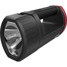 LED-Handscheinwerfer Ansmann HS20R Pro, dimmbar, 1700 lm, 500 m Reichweite, bis zu 7 h, Lithium-Ionen-Akku, B 215,5 × T 81,5 × H 105 mm