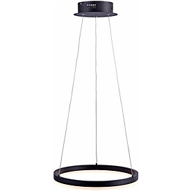 LED-pendelarmatuur TITUS, in hoogte verstelbaar, traploos dimbaar, LED vervangbaar, Ø 400 mm