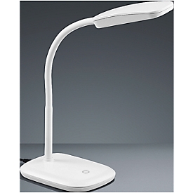LED-Tischleuchte Boa, mit Touchdimmer, höhenverstellbar, weiß