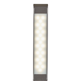 LED-Tischleuchte Maul MAULstella colour vario, 8 W, 460 lm, 3000-6500 K, dimm- & neigbar, mit integrierter Qi-Ladestation & USB-Anschluss, grau