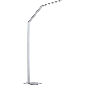 LED vloerlamp Geri, vervaardigd van aluminium, 3-voudig dimbaar, lichtduur ca. 30.000 uur, natuur