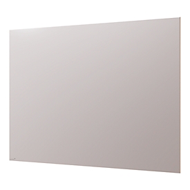 Legamaster Glasboard, mit 2 Magneten & 1 Glasboard Marker, B 1500 x T 4,4 x H 1000 mm, gehärtetes Sicherheitsglas, matt, warm grey