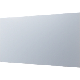 Legamaster glasbord, met 2 magneten &amp; 1 glasbordmarker, B 2000 x D 4,4 x H 1000 mm, gehard veiligheidsglas, mat, chilly lake