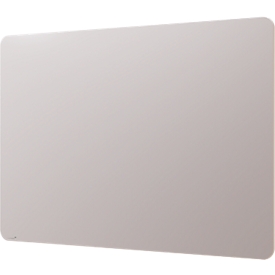Legamaster glasbord RC, met 2 magneten &amp; 1 glasbordmarker, B 1500 x D 4,4 x H 1000 mm, gehard veiligheidsglas, mat, warm grijs