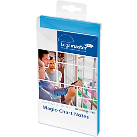 Legamaster Magic-Chart Notes, 7-159 serie, 100 x 200 mm, 100 stuks, blauw