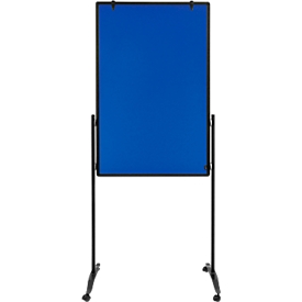 Legamaster Multiboard Premium Plus, pinboard and whiteboard, W 760 x H 1200 mm, blue