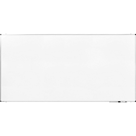 Legamaster whiteboard PREMIUM , staand/landschap, wit gelakt staal + aluminium frame, magnetisch, opbergbakje + accessoires, B 2400 x H 1200 mm