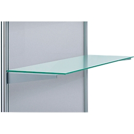 Legbord ESG glas gesatineerd incl. houder