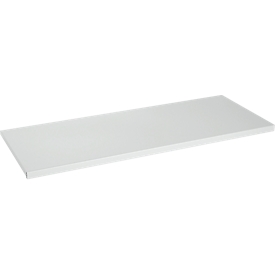 Legbord voor stalen kasten met breedte 916 mm, tot 25 kg, lichtgrijs (RAL 7035)